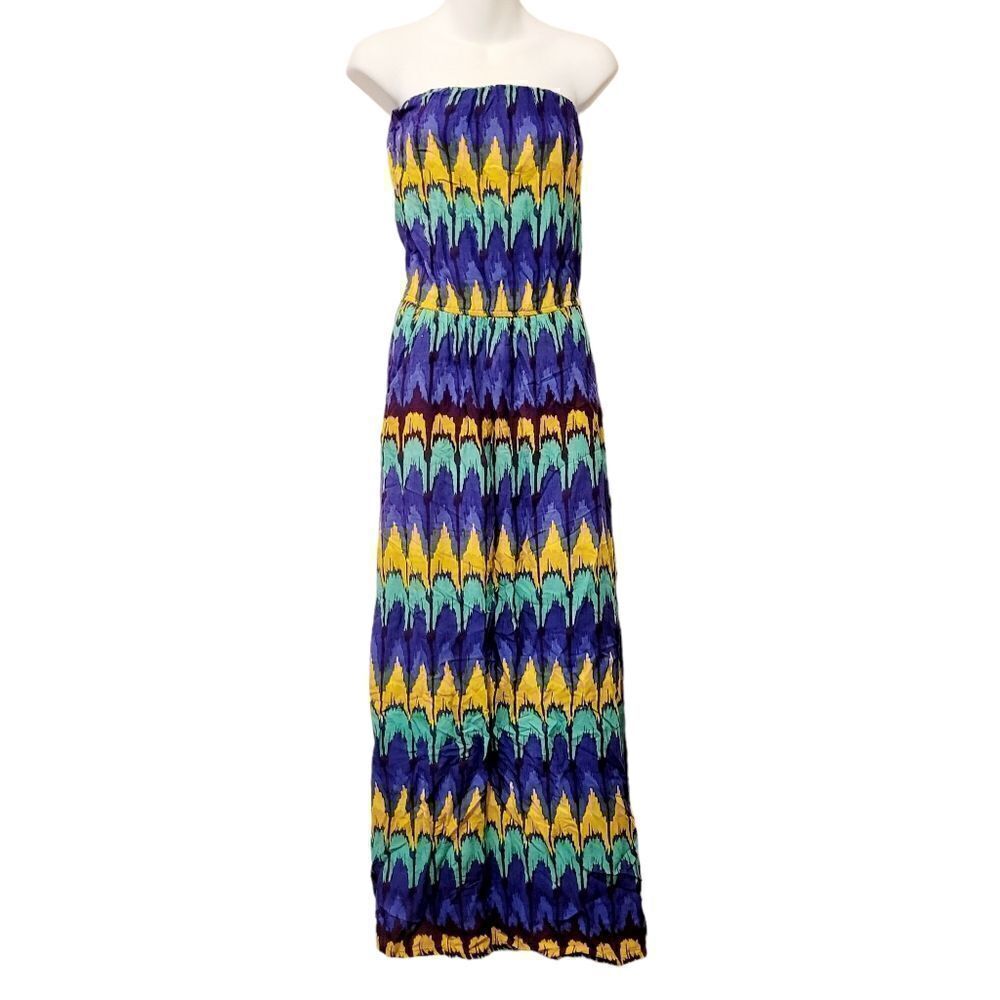 2/$20 Y2K Atmosphere Colourful One piece Summer Dress Size: 10